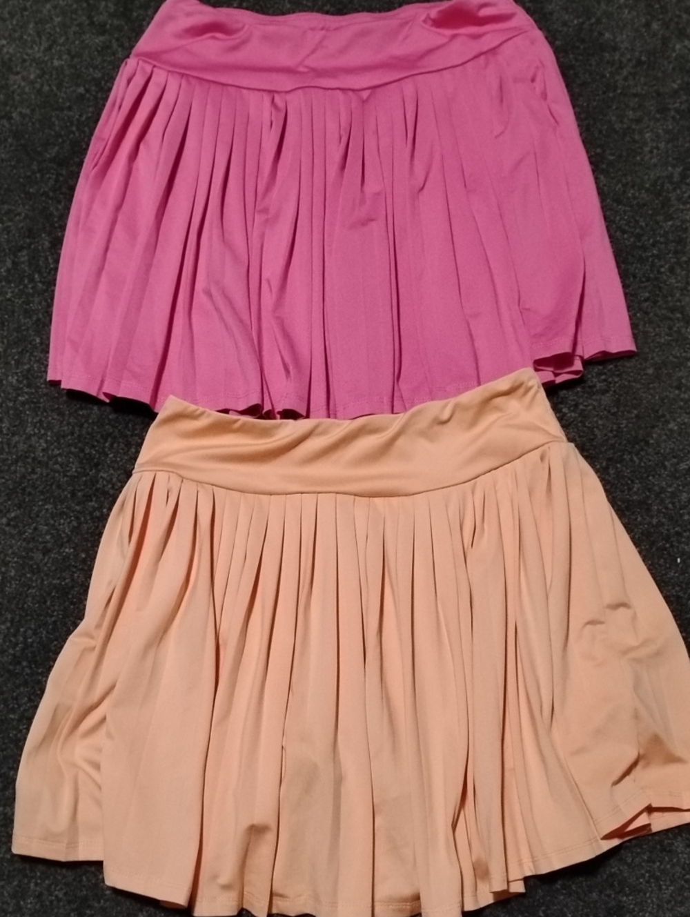 art class Pleated Skorts in Pink and Peach